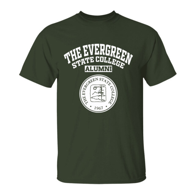 The Evergreen State College WA LG Alumni T Shirt