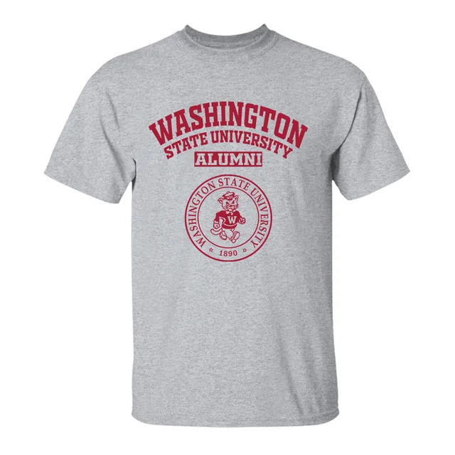 Washington State University Cougars Light WA LG Alumni T Shirt
