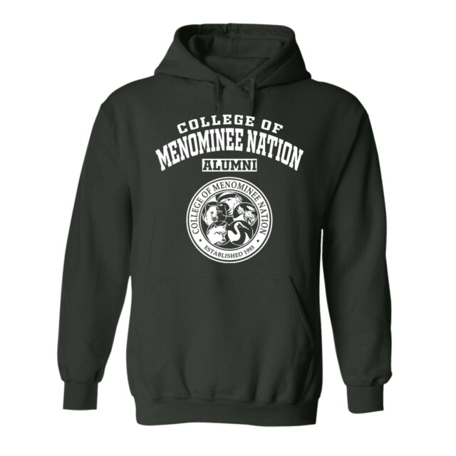 College of Menominee Nation WI LG Alumni Hoodie