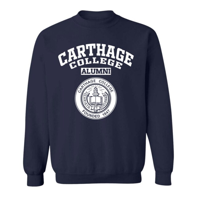 Carthage College WI Seal-LG Alumni Sweatshirt
