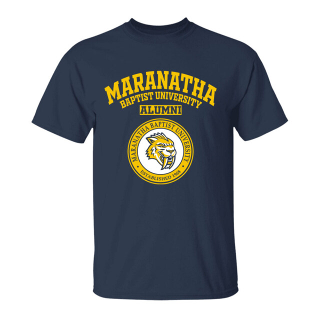 Maranatha Baptist University Sabercats WI LG Alumni T Shirt