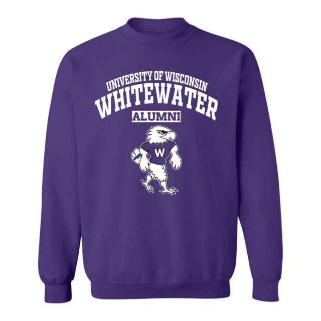 UW Whitewater Warhawks WI LG Alumni Sweatshirt
