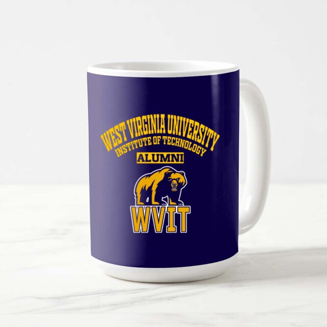 West Virginia University Institute of Technology Golden Bears WV LG Alumni Mug