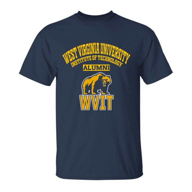 West Virginia University Institute of Technology Golden Bears WV LG Alumni T Shirt