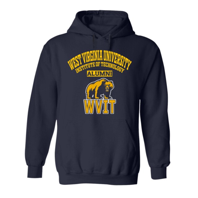 West Virginia University Institute of Technology Golden Bears WV LG Alumni Hoodie