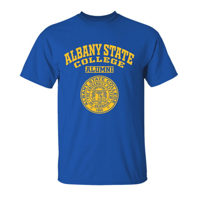 Albany State College GA seal LG Alumni T Shirt