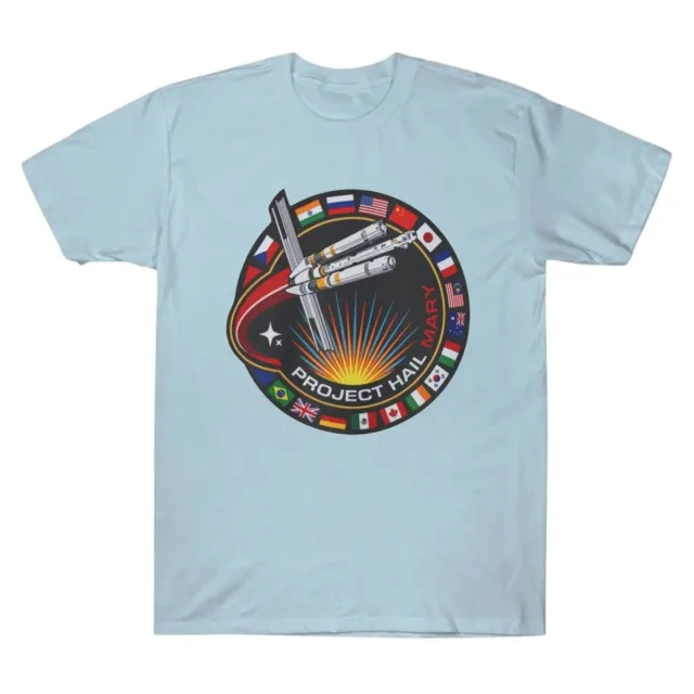 Project Hail Mary International Mission Patch Tee