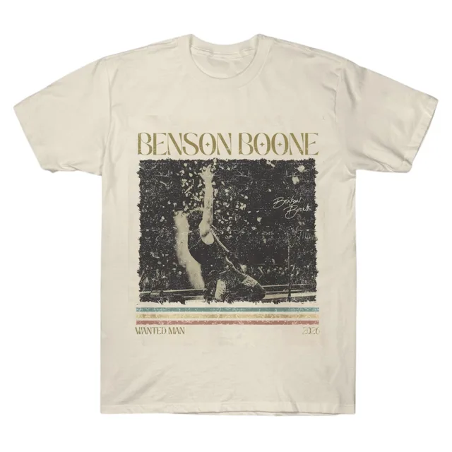 Benson Boone Wanted Man Concert Graphic Tee