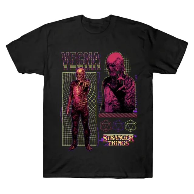 Jamie Campbell Bower Vecna Neon Synthwave Graphic Tee
