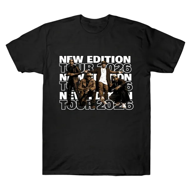New Edition Tour 2026 Graphic Repeat Tee