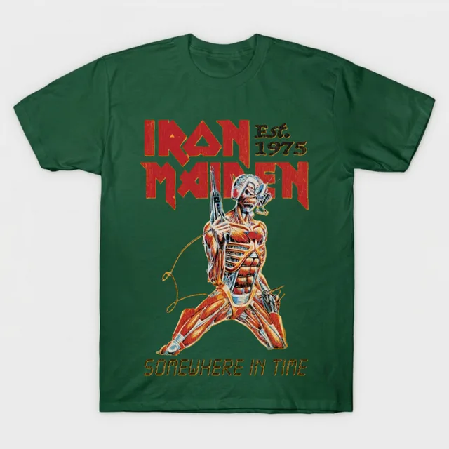 Iron Maiden Somewhere In Time Iconic T-shirt