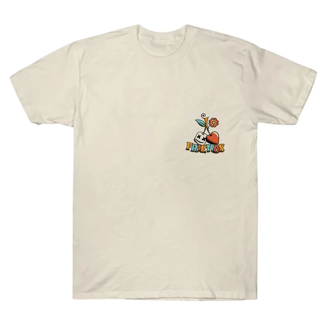 Marshmello Friends Retro Tattoo Graphic Tee