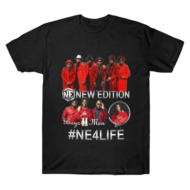 New Edition Tour 2026 Graphic Repeat Tee