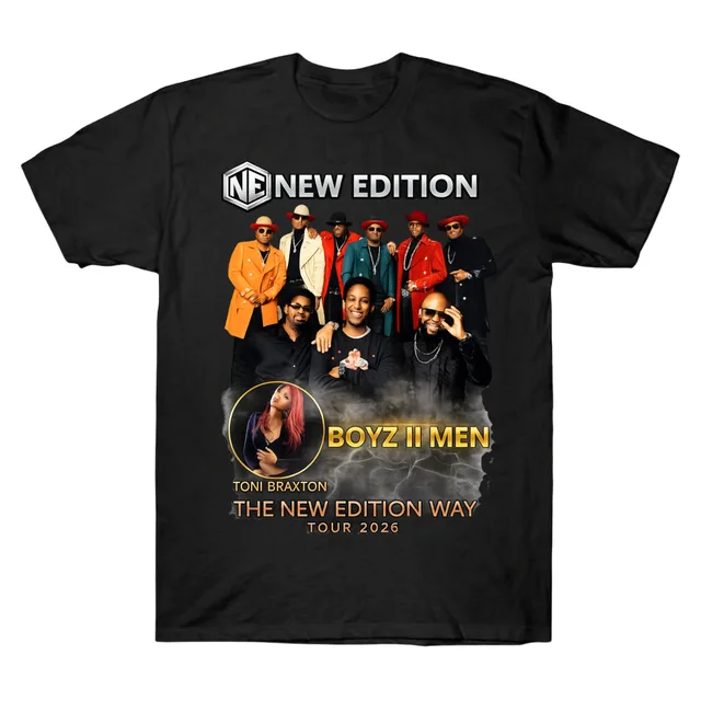 New Edition Tour 2026 Iconic Era Piece Tee
