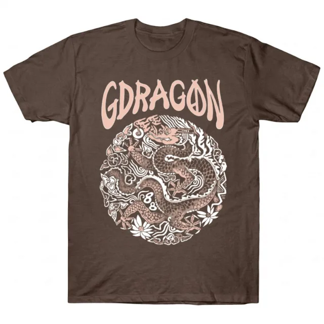 G-Dragon Dragon Year Iconic Star Brown Tee