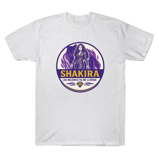Shakira Las Mujeres Ya No Lloran Logo Star Tee