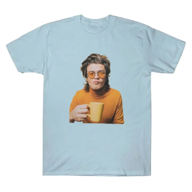 DJO Joe Keery Soft Cool Icon Morning Look Top