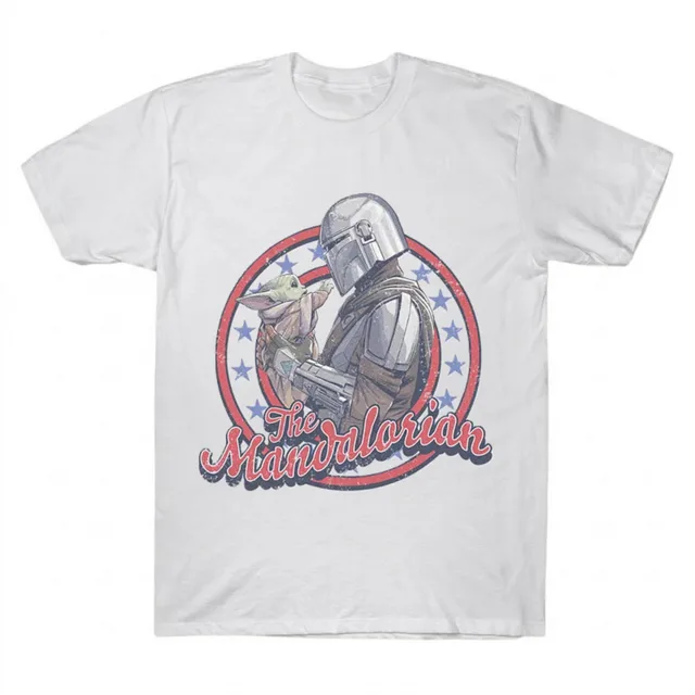 The Mandalorian And Grogu Retro Star Iconic Tee