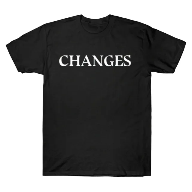 Justin Bieber Changes Mirror Script Tee