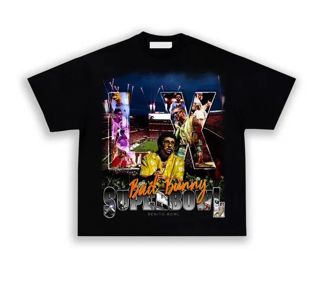 Benito Bowl Retro Hip-Hop Graphic T-shirt