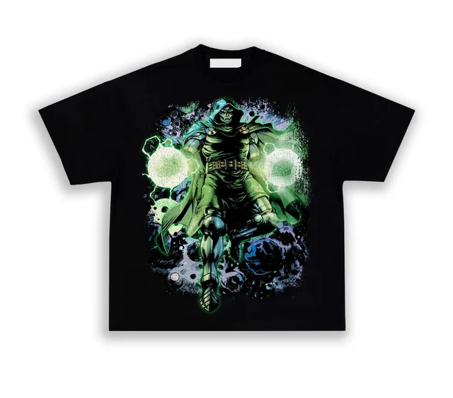 Doctor Doom Retro Movie Graphic T-shirt