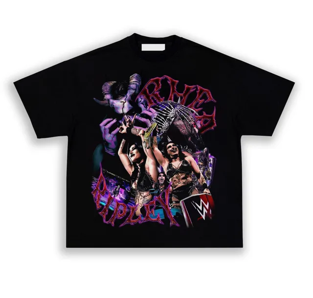 Rhea Wrestling Legend Graphic T-shirt