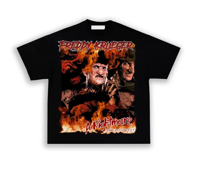 Freddy Vintage Horror Graphic T-shirt