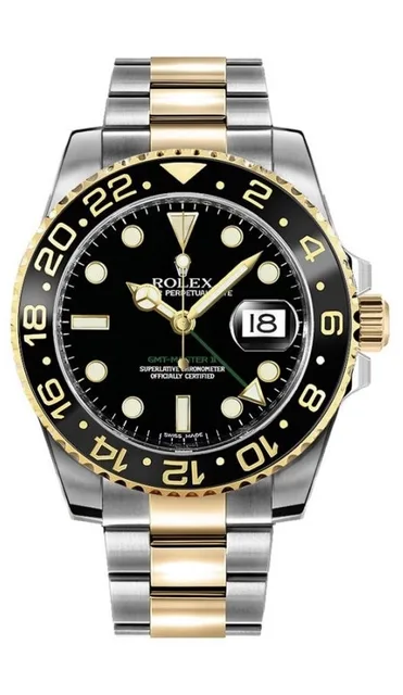 Rolex GMT Master II 116713LN Two Tone Mens Watch