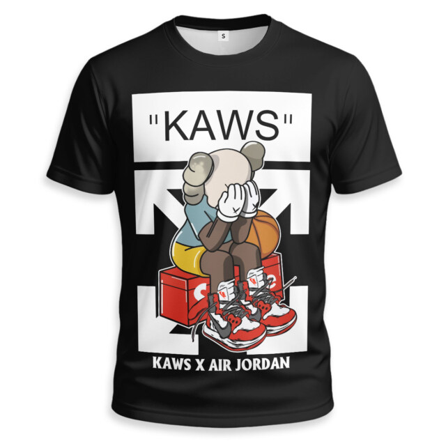 OFF WHITE, Supreme, Kaws, JORDAN Unisex T-shirt - Regular Fit