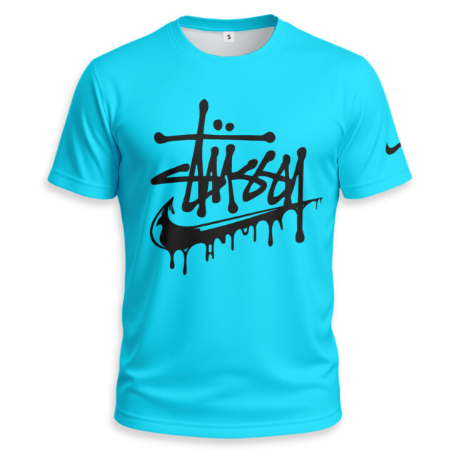 STUSSY x NIKE Unisex T-shirt - Regular Fit