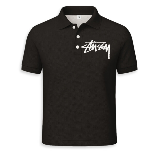 Stussy Unisex Polo Shirt - Regular Fit
