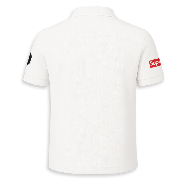 Bart Simpson x Supreme x Bape Unisex Polo Shirt - Regular Fit