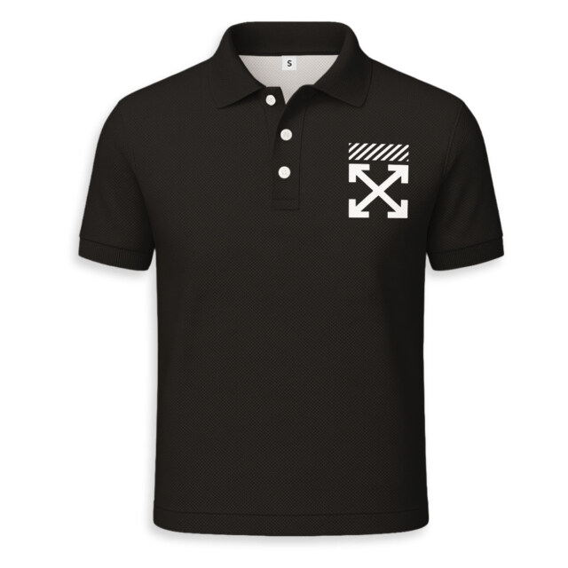 OFF WHITE, Bart Simpson - Unisex Polo Shirt - Regular Fit