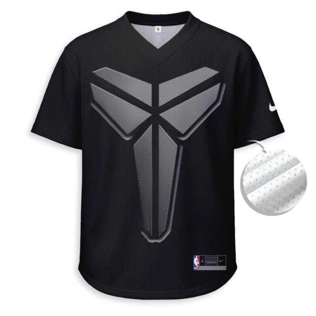 Kobe Bryant - Unisex Mesh T-shirt V-neck - Loose Fit