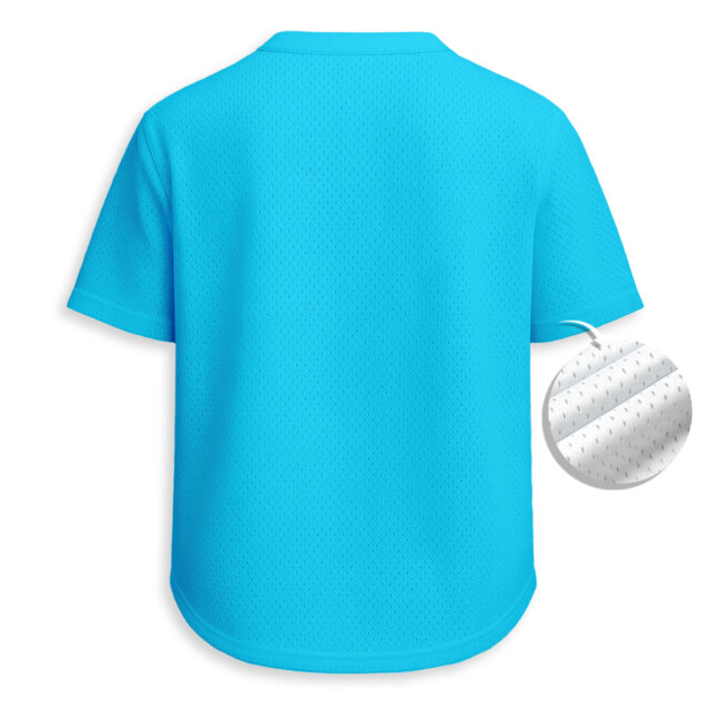 Jordan - Unisex Mesh T-shirt V-neck - Loose Fit