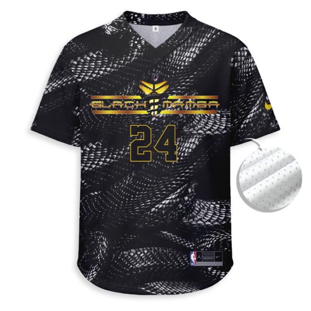 Kobe Bryant - Unisex Mesh T-shirt V-neck - Loose Fit