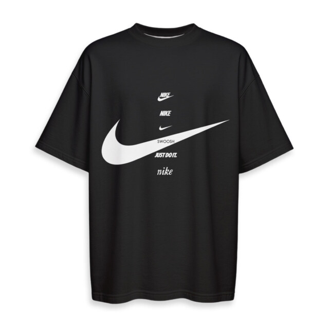 NIKE - Boxy Drop-Shoulder Tee - Streetwear Style