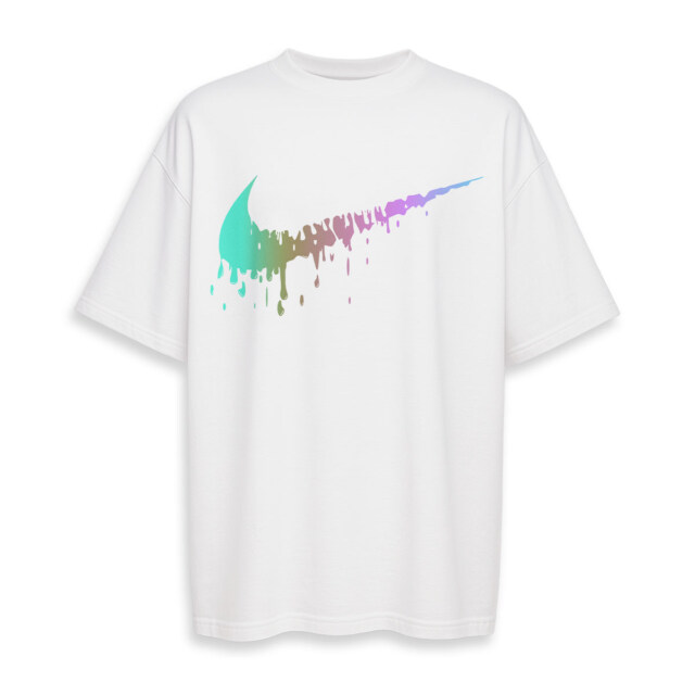 STUSSY - Boxy Drop-Shoulder Tee - Streetwear Fashion