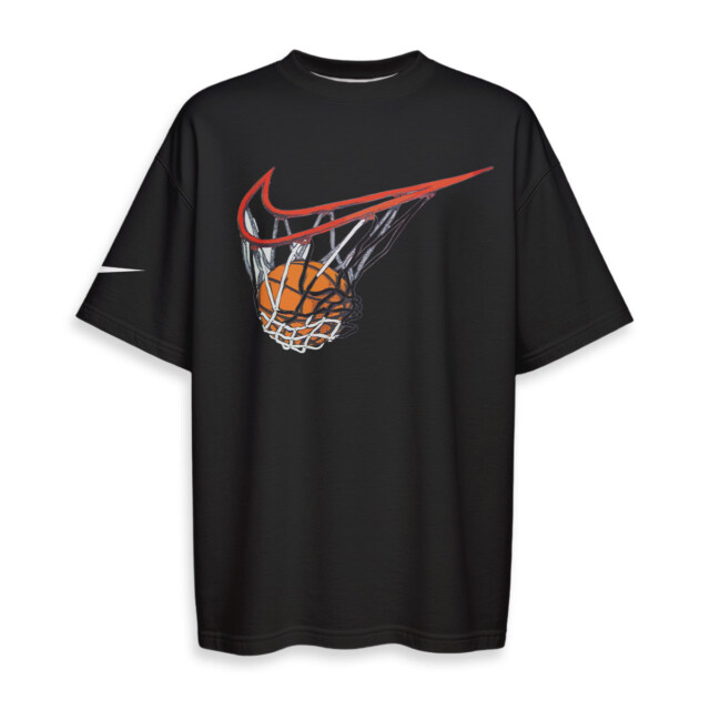 NIKE Basketball - Boxy Drop-Shoulder Tee - Streetwear Fashion