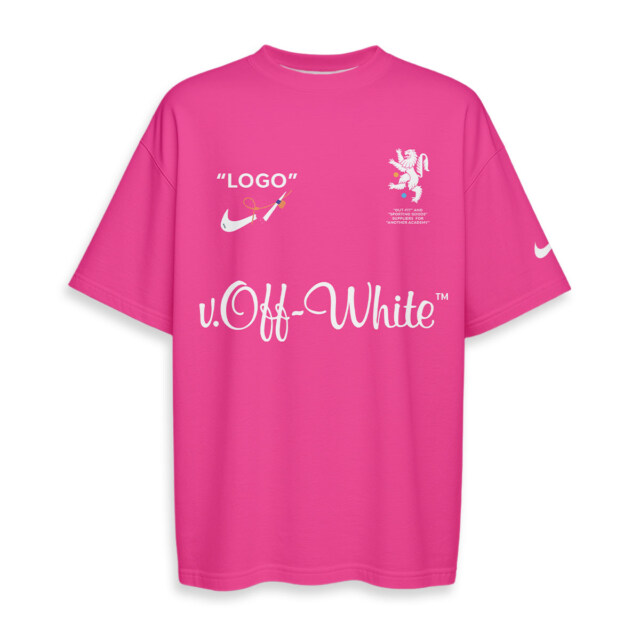 OFF WHITE x NIKE - Boxy Drop-Shoulder Tee - Streetwear Fashion
