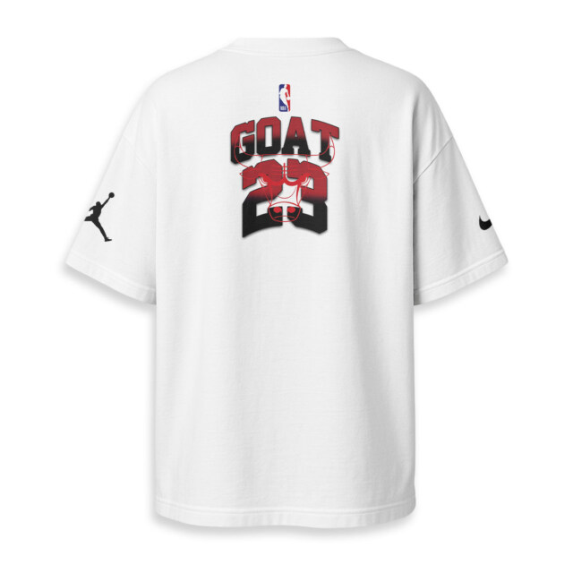 Michael Jordan x Chicago Bulls - Boxy Drop-Shoulder Tee - Streetwear Fashion