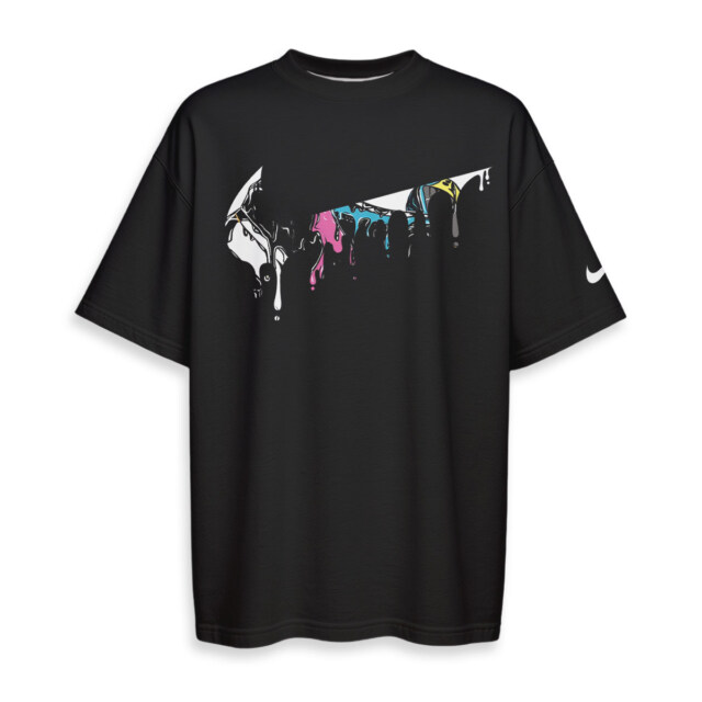 NIKE Sneaker - Boxy Drop-Shoulder Tee - Streetwear Fashion
