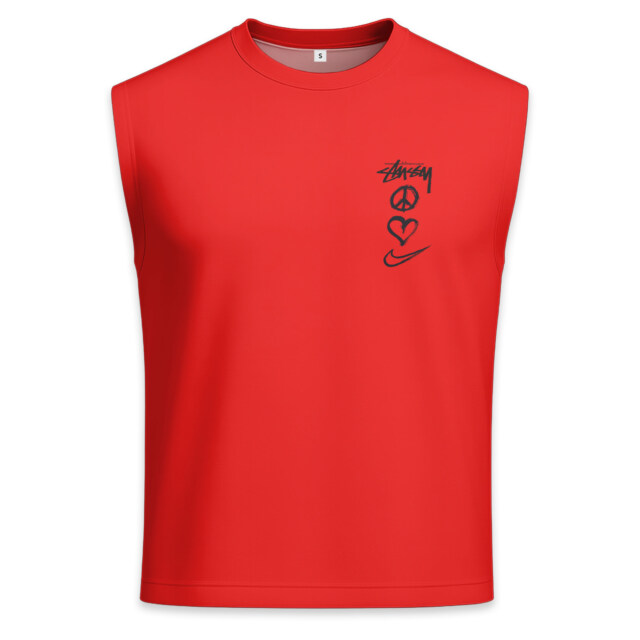 STUSSY, NIKE - Men's Premium Tank - Regular Fit