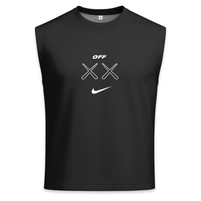 Kaws, OFF WHITE, NIKE - Men's Premium Tank - Regular Fit