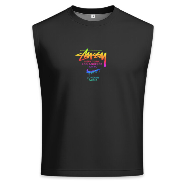 STUSSY, NIKE - Men's Premium Tank - Regular Fit