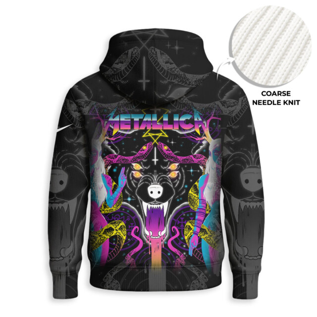 Metallica - Knitted Unisex Hoodie