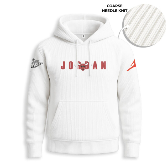 JORDAN - Knitted Unisex Hoodie