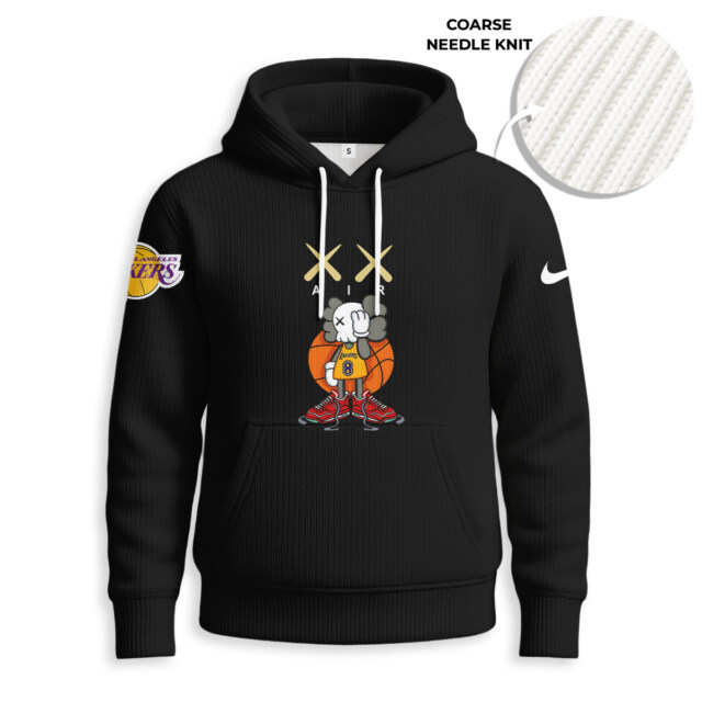 OFF WHITE, Kaws, Kobe Bryant - Knitted Unisex Hoodie