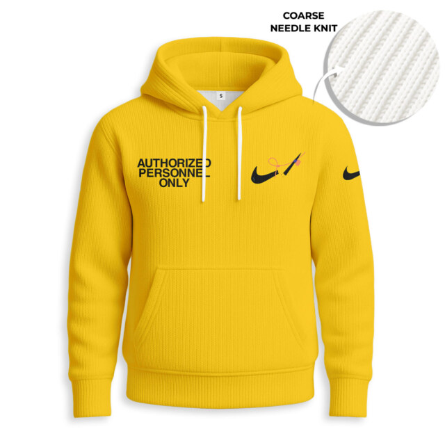 NIKE OFF WHITE - Knitted Unisex Hoodie