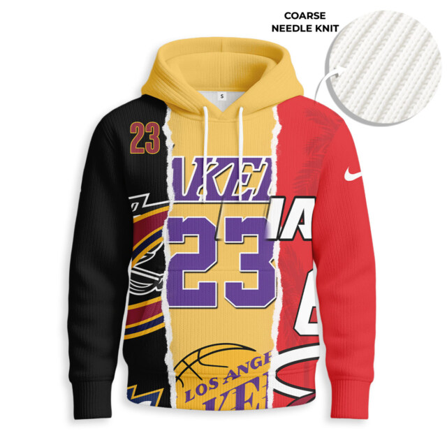 Lebron James - Knitted Unisex Hoodie